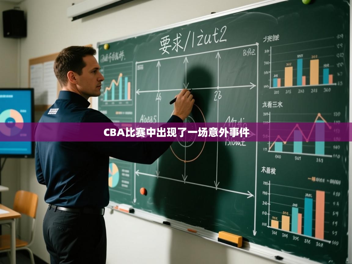 CBA比赛中出现了一场意外事件 第1张